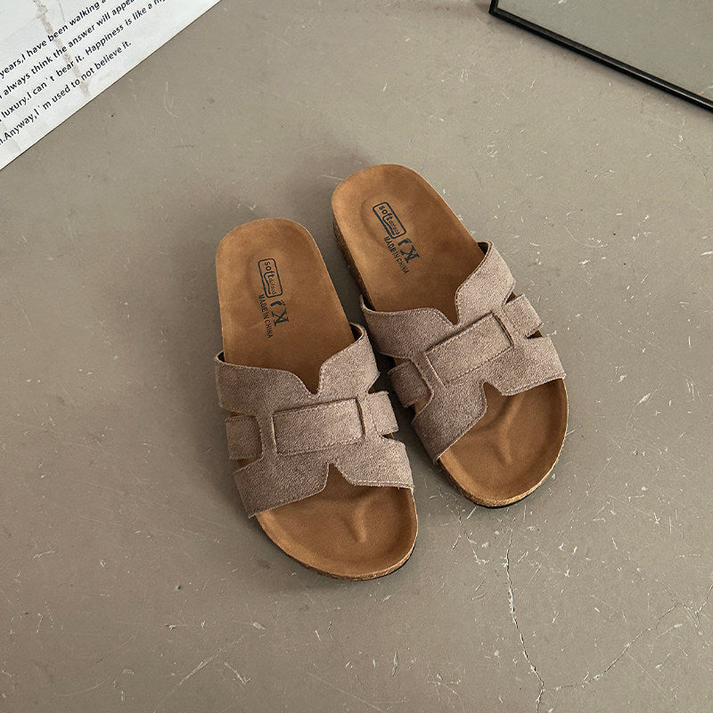 Damen Clogs mit geflochtenem Design und anatomisch geformtem Fußbett Drune