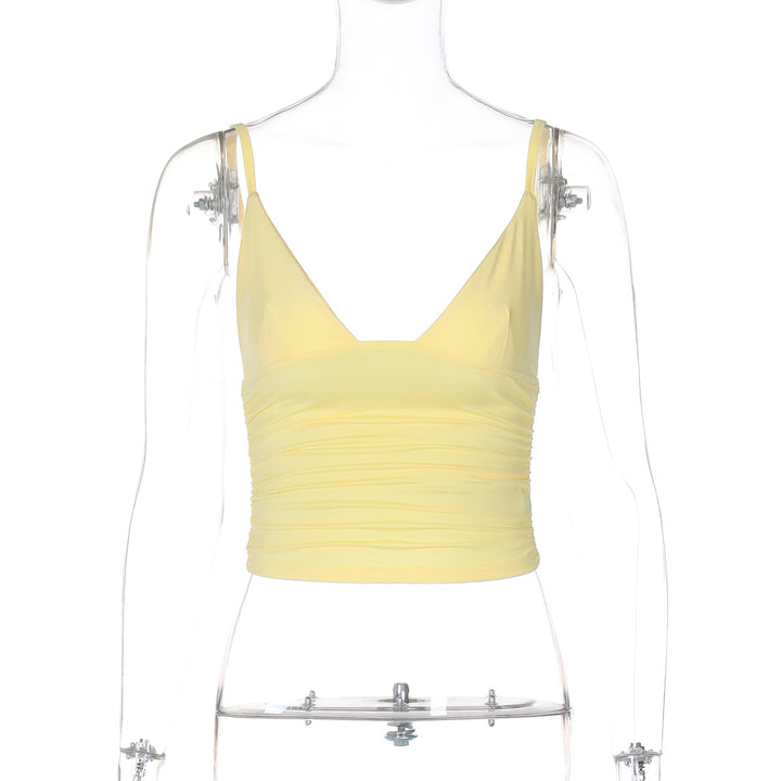 Damen Crop-Top mit asymmetrischem Schnitt und figurbetonter Silhouette Drune