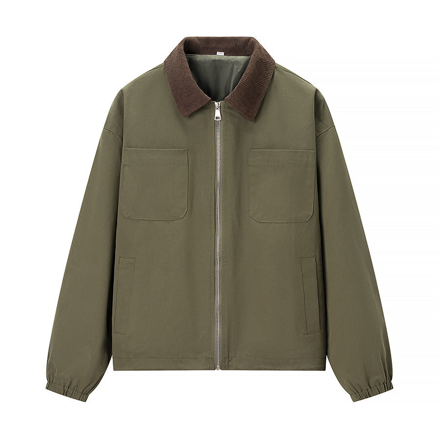 Damen Utility-Jacke mit praktischen Taschen und modernem Reißverschluss Drune