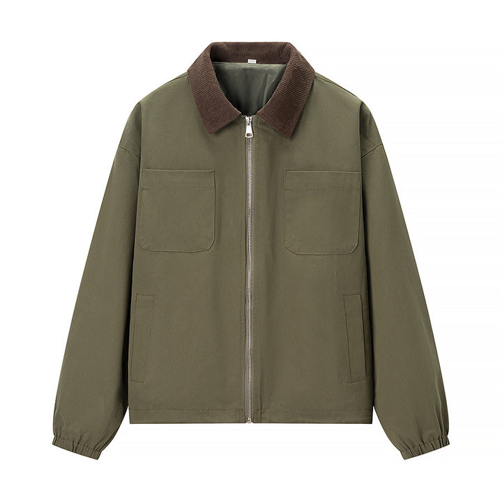 Damen Utility-Jacke mit praktischen Taschen und modernem Reißverschluss Drune