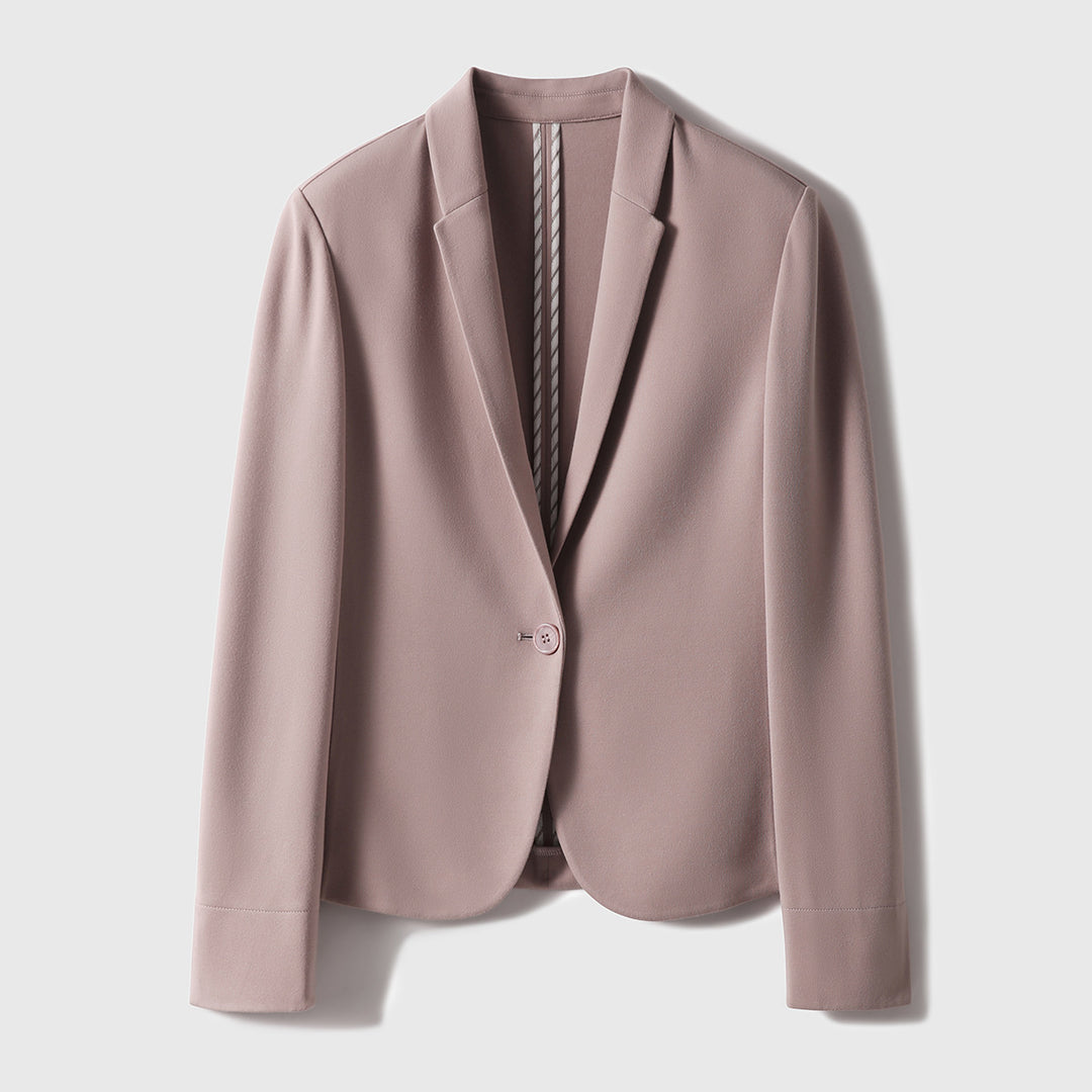 Damen Eleganter Blazer mit feinem Stoff Drune