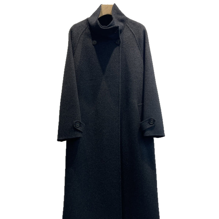 Damen Sophisticated Wollmischung Übermantel Drune
