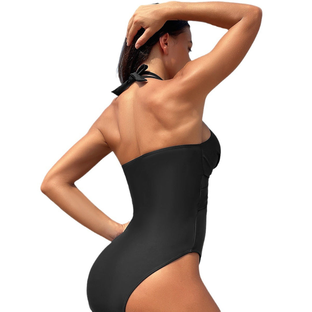 Damen Eleganter Badeanzug mit raffinierten Cut-Outs und verstellbaren Trägern Drune