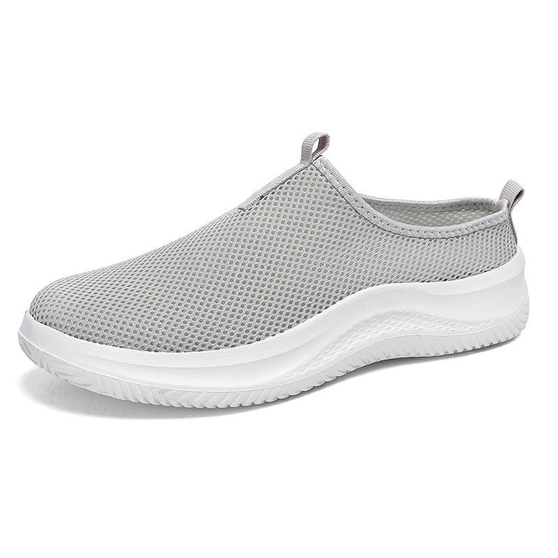 Unisex nan leichter Netzgewebe-Schlupf-Sneaker mit atmungsaktivem Obermaterial, dämpfender EVA-Zwischensohle und rutschfester Profilsohle Drune