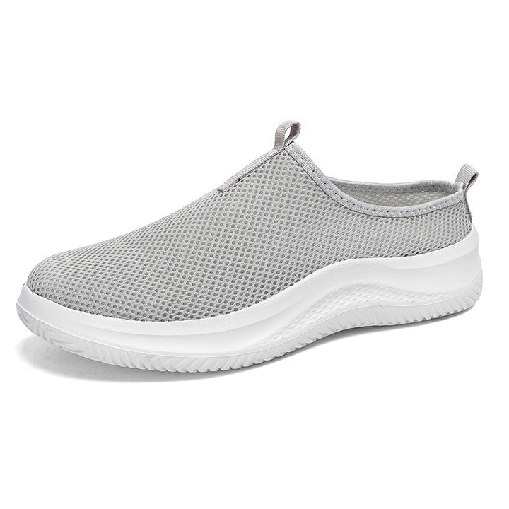 Unisex nan leichter Netzgewebe-Schlupf-Sneaker mit atmungsaktivem Obermaterial, dämpfender EVA-Zwischensohle und rutschfester Profilsohle Drune