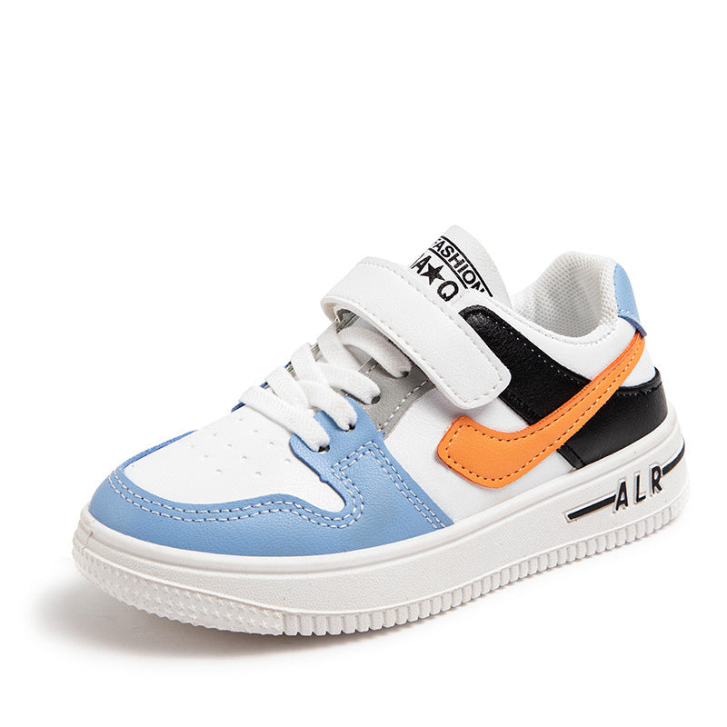 Damen Sportliche Kindersneaker mit verstellbarem Klettverschluss und rutschfester Sohle Drune
