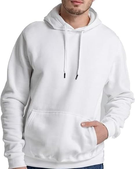 Herren nan lässiger Kapuzenpullover mit Kängurutasche, Tunnelzug und gerippten Bündchen Drune