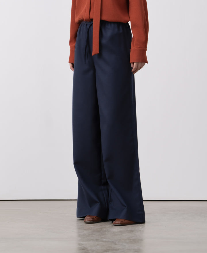 Damen Hochtaillierte Weite Hosen Drune
