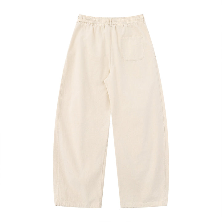 Damen Culotte-Cargohose im Utility-Stil mit elastischem Tunnelzugbund und aufgesetzten Klappentaschen Drune