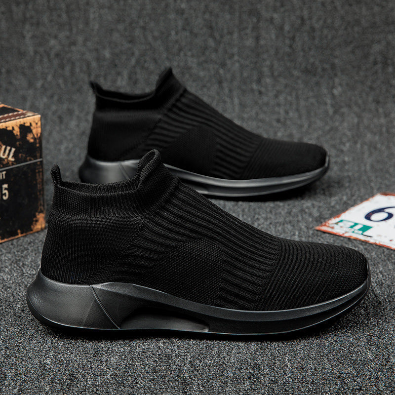 Damen Komfortable Stricksneaker mit rutschfester Sohle Drune