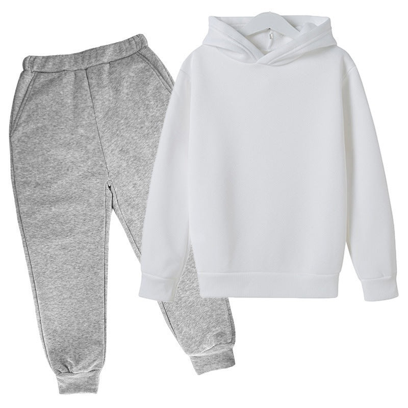 Unisex nan komfortables Hoodie und Jogger Set aus French Terry mit elastischem Bund und Rippbündchen Drune
