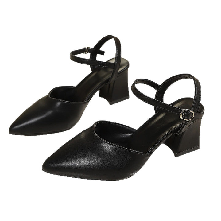 Damen Slingback Pumps mit elegantem Blockabsatz Drune