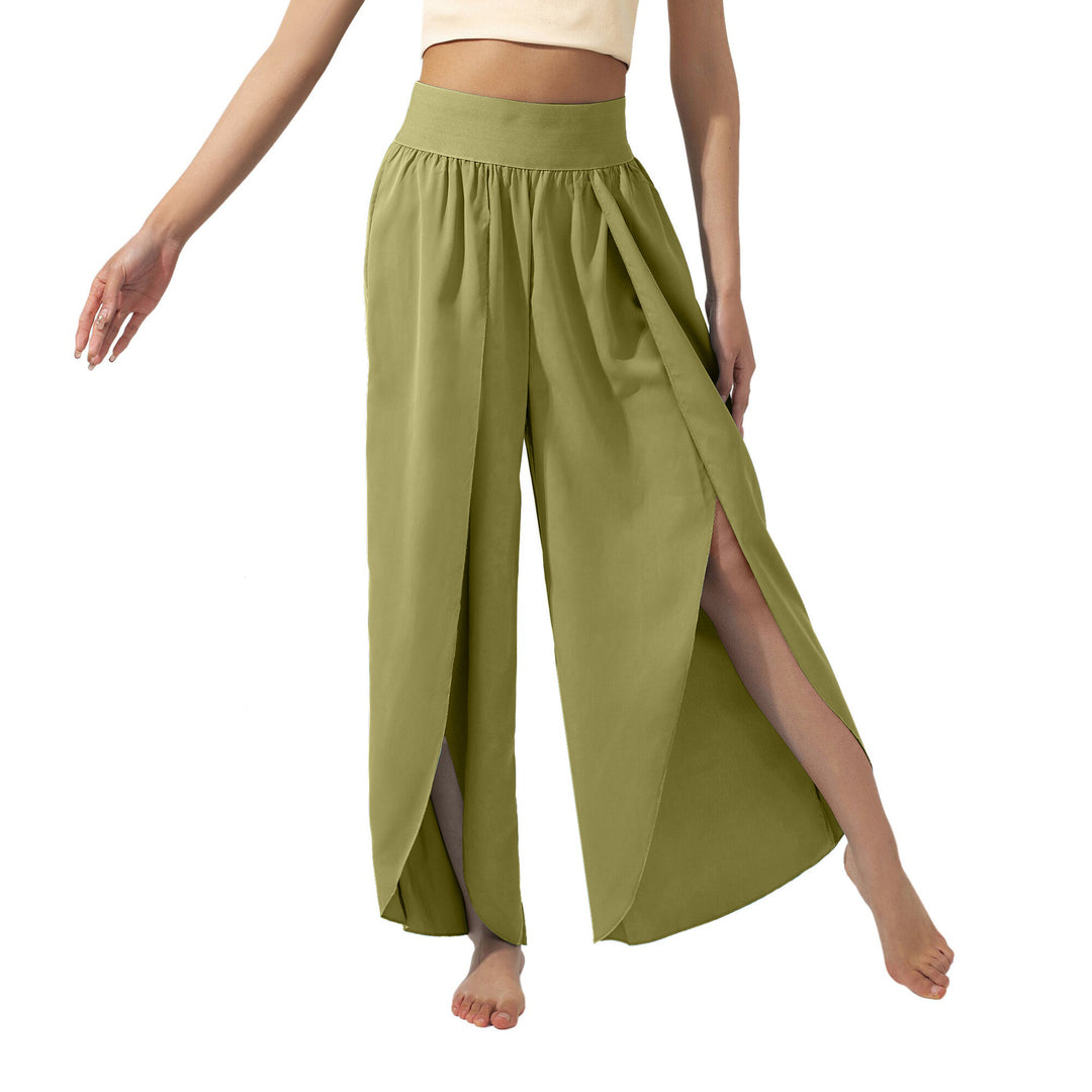 Damen luftige Culotte mit Seitenschlitzen Drune