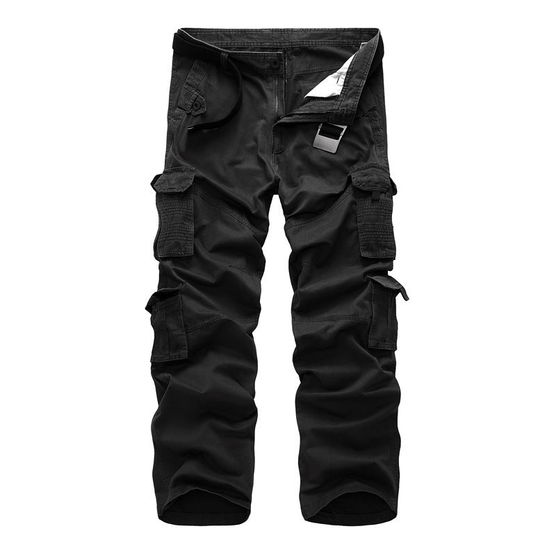 Herren Cargo-Hose mit multifunktionalen Taschen und robustem Design Drune