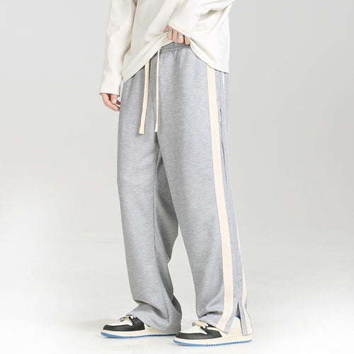 Herren Sportliche Freizeithose mit Streifen Drune