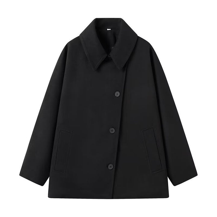 Damen lässige Übergangsjacke mit oversized Schnitt und praktischen Taschen Drune