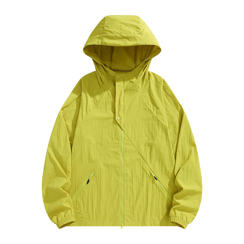 Damen Leichte Regenjacke Drune