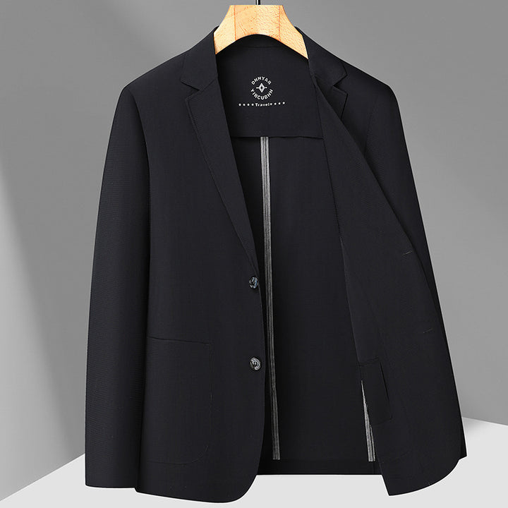 Herren Maßgeschneiderte Slim Fit Anzug Blazer Drune