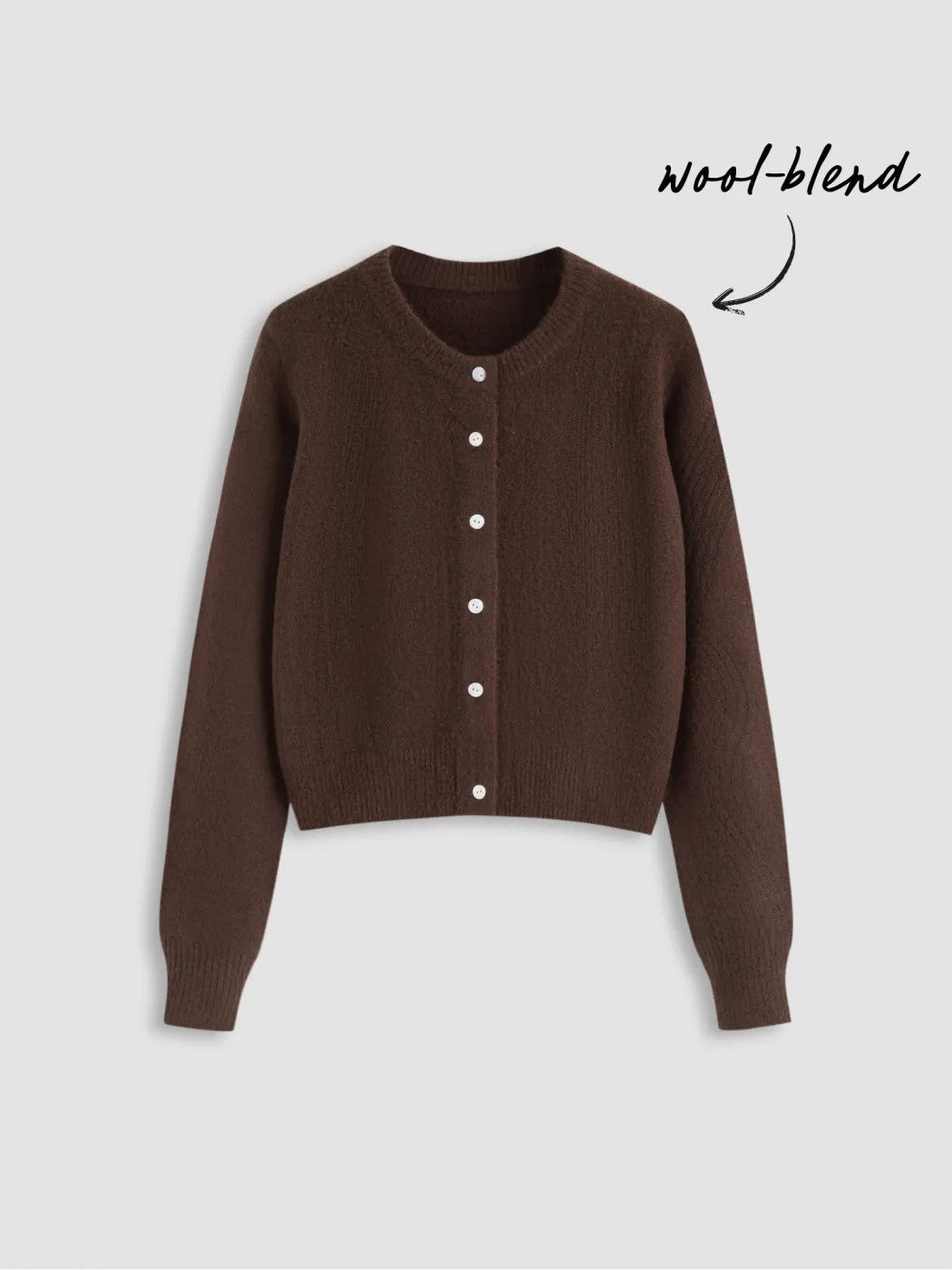 Damen Eleganter Kurzpullover mit Hemdkragen Drune
