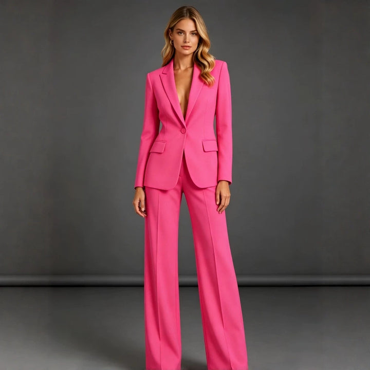 Damen Eleganter Anzug mit weitem Bein