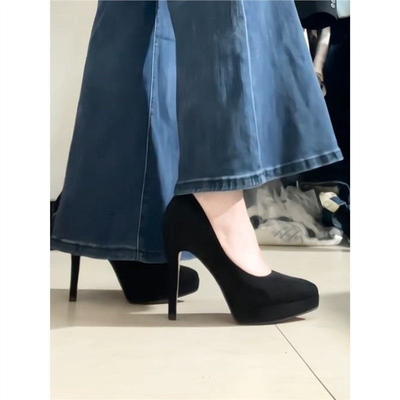Damen Stiletto Pumps mit elegantem Zierdesign Drune