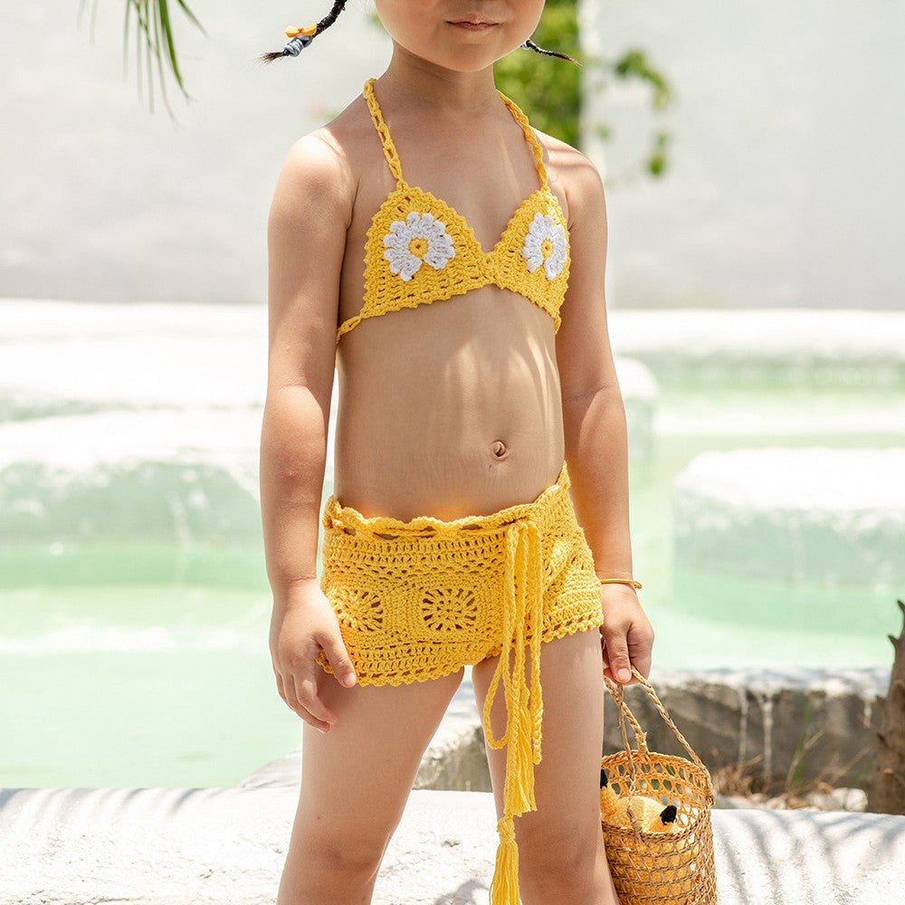 Damen Häkel-Bikini-Set Drune