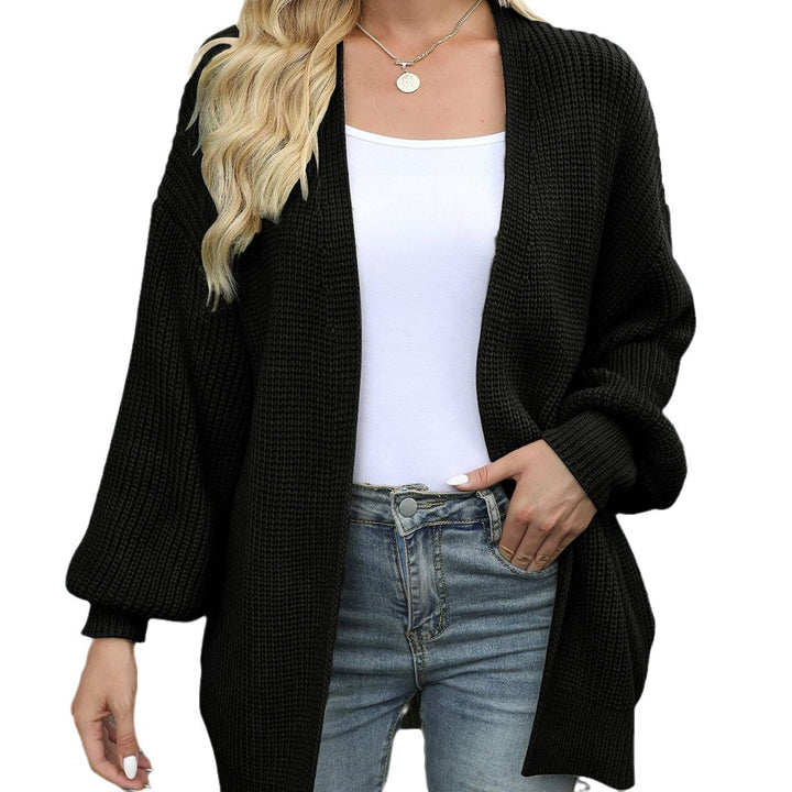 Damen Übergroßer Strickpullover Drune