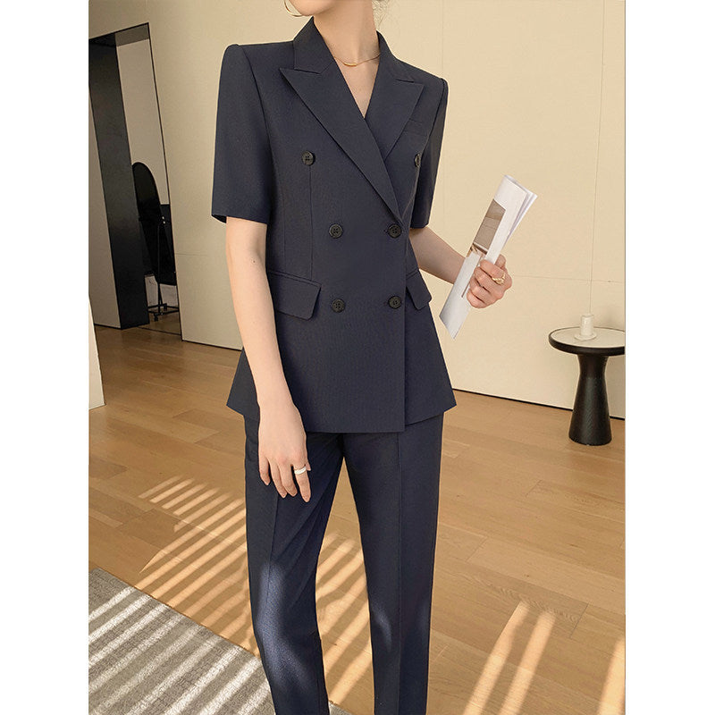 Damen Elegantes und modernes Blazer-Set Drune