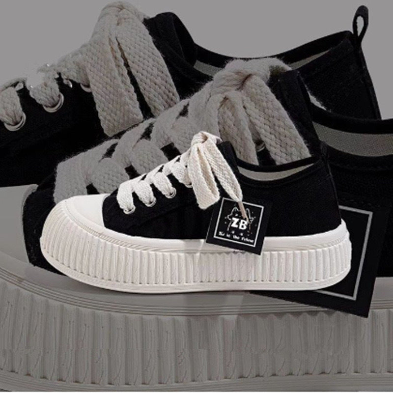 Damen Sneaker mit trendiger Plateau-Sohle und komfortablem Obermaterial Drune