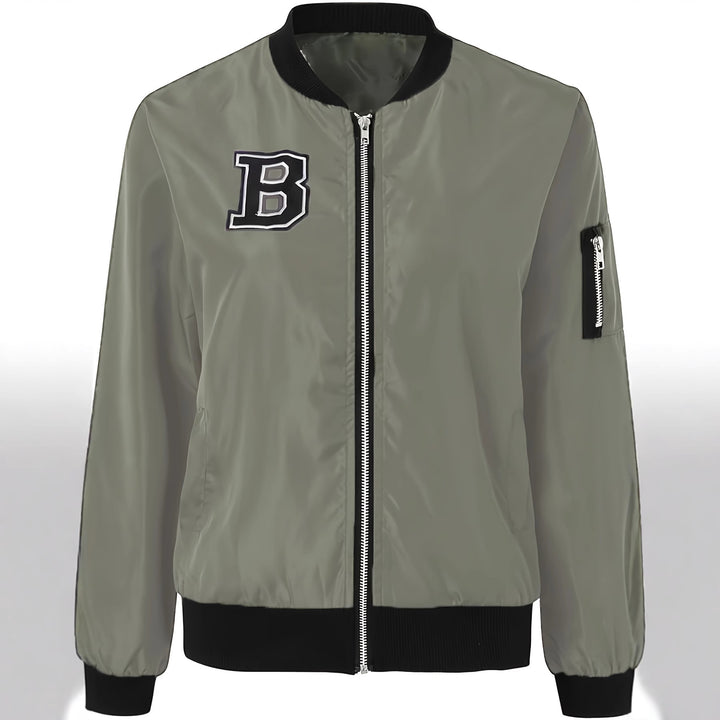 Damen Modische Bomberjacke