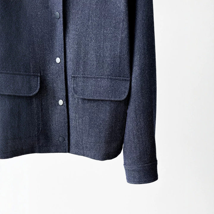 Damen Modische Jacke mit Knöpfen und praktischen Taschen Drune