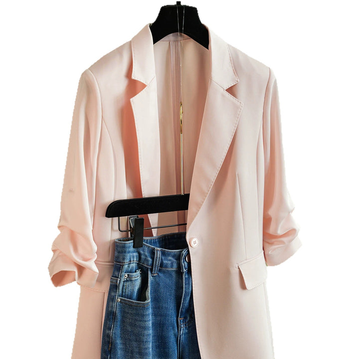 Damen Eleganter Blazer mit lässigem Schnitt Drune