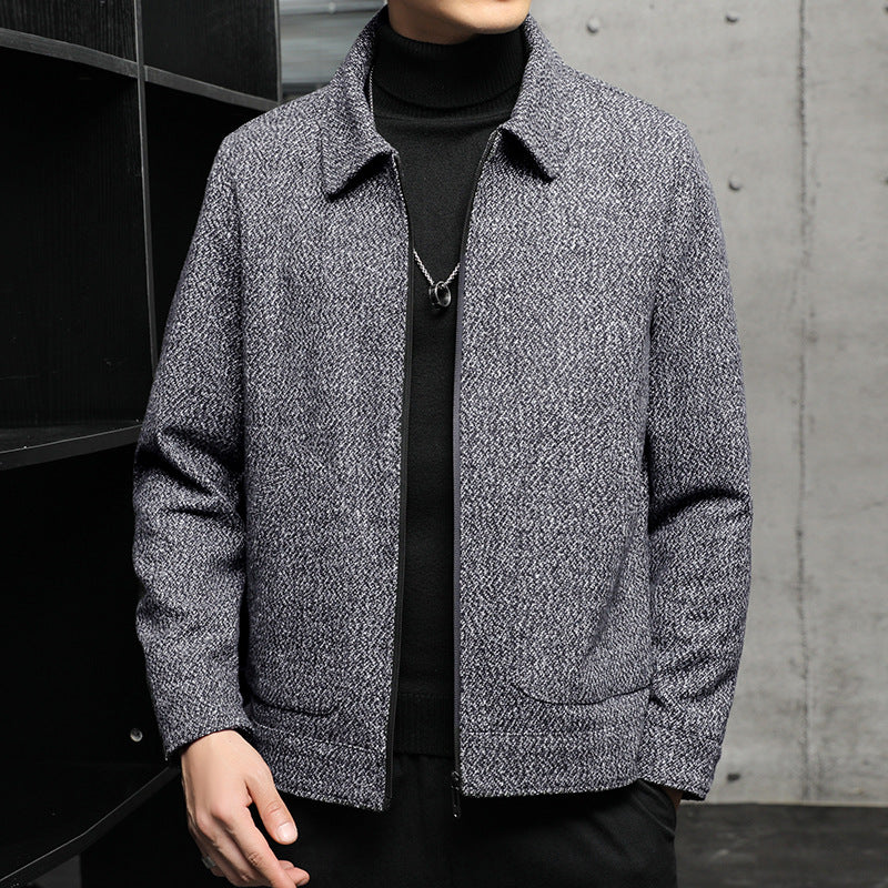 Herren elegante Freizeitjacke Drune