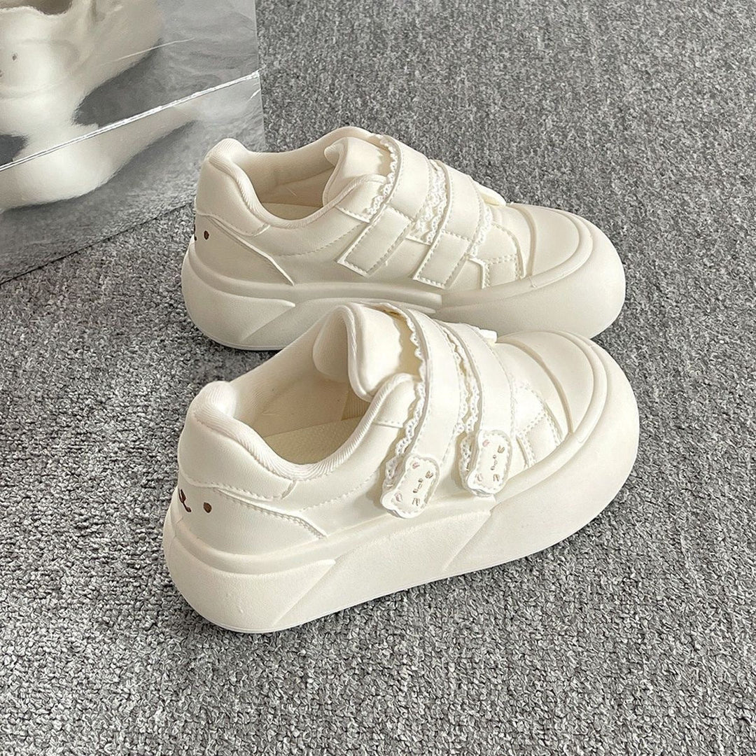 Damen Sneaker mit verstellbaren Klettverschlussriemen und komfortabler Sohle Drune