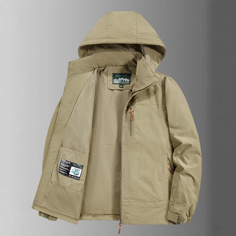 Herren technische Outdoorjacke Drune