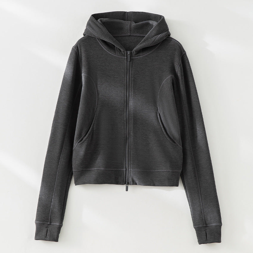 Damen Weite Komforthose mit hohem elastischem Bund und seitlichen Eingrifftaschen Drune