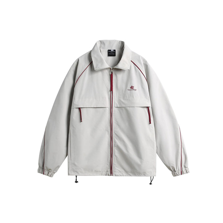 Unisex kastig geschnittene Softshell-Trainingsjacke mit winddichter Membran Drune