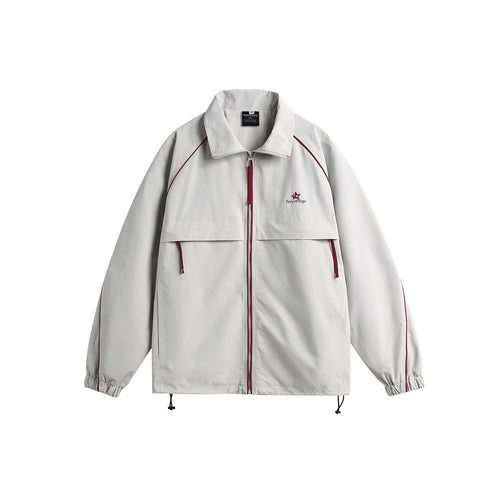Unisex kastig geschnittene Softshell-Trainingsjacke mit winddichter Membran Drune