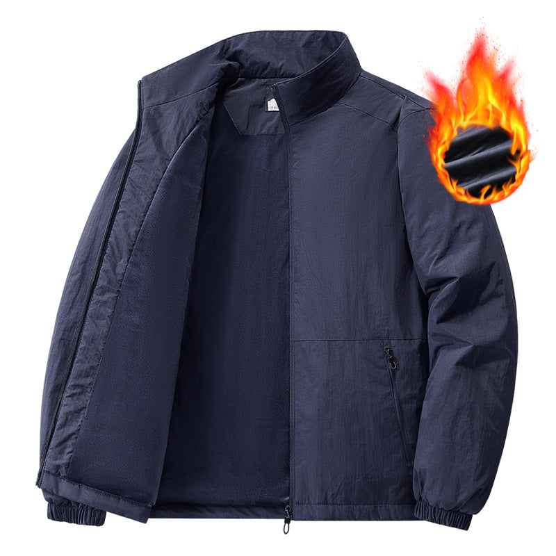 Herren Übergangsjacke mit Fleece-Futter Drune