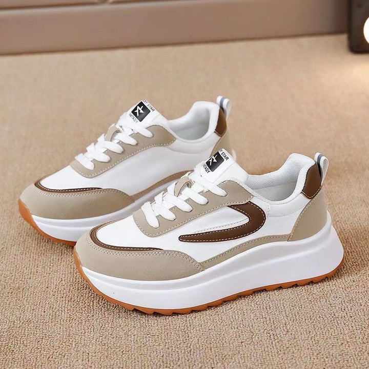 Damen Sportliche Sneakers mit modischer Profilsohle und atmungsaktivem Obermaterial Drune