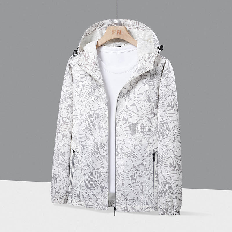 Damen Leichte Regenjacke mit verstellbarem Kapuzenverschluss Drune