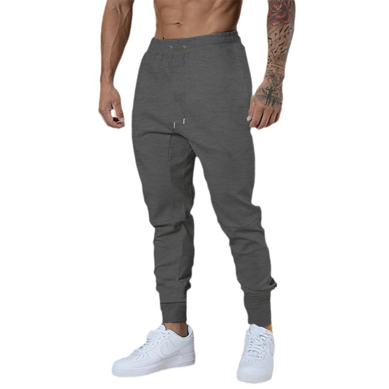 Herren Slim-Tapered Sweat-Jogger mit elastischem Tunnelzugbund & gerippten Knöchelbündchen Drune