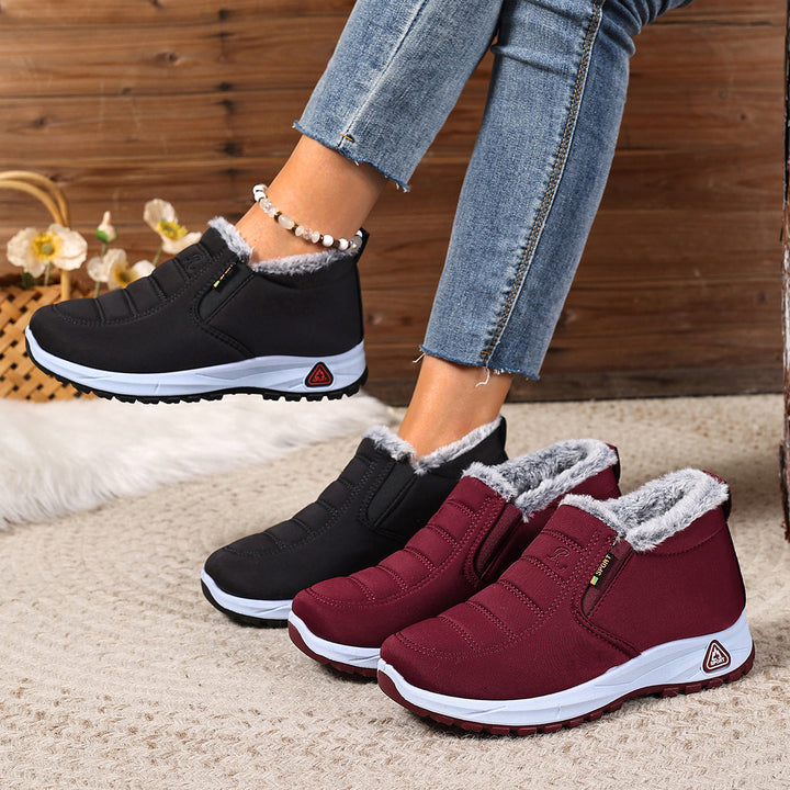 Damen Bequeme Winter-Sneaker mit kuscheligem Futter Drune