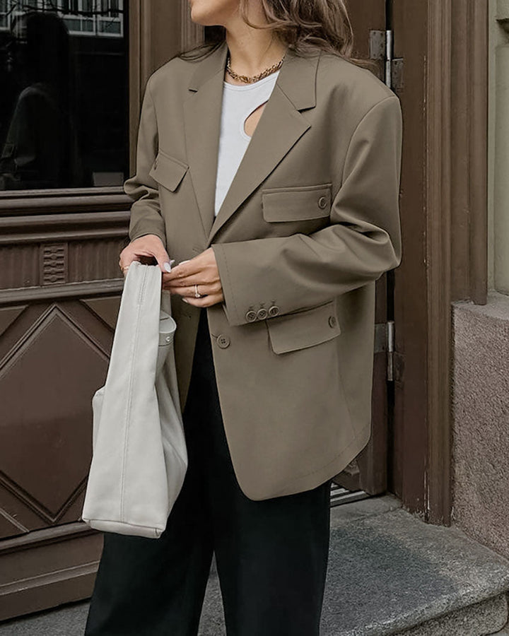 Drune | Loose Fit Vier Taschen Design Blazer