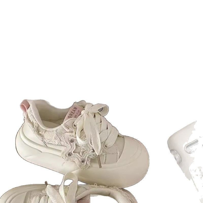 Damen Komfortable Sneaker mit modischen Details und softem Innenfutter Drune