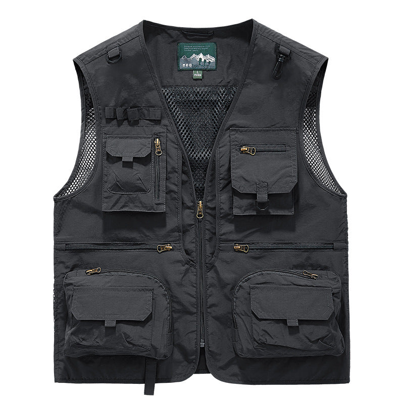 Herren Multifunktionale Anglerweste Drune