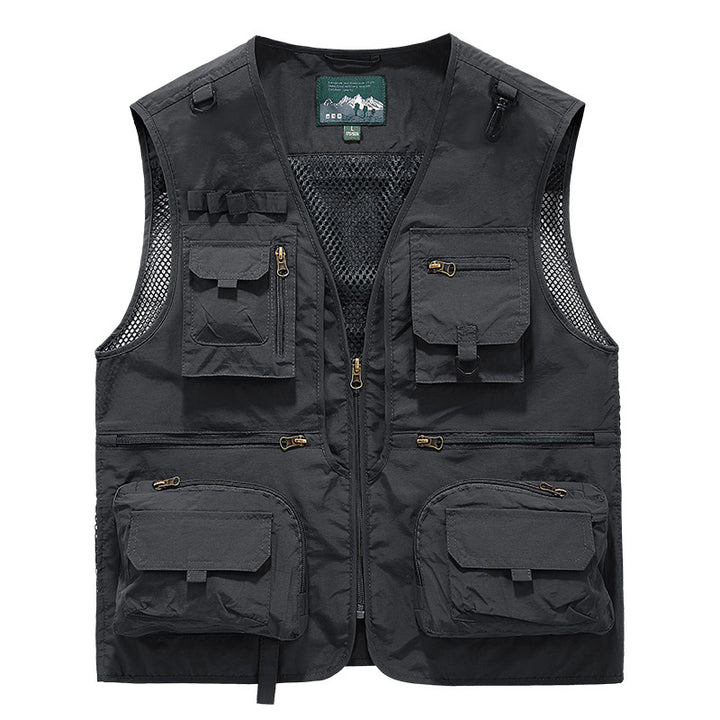 Herren Multifunktionale Anglerweste Drune