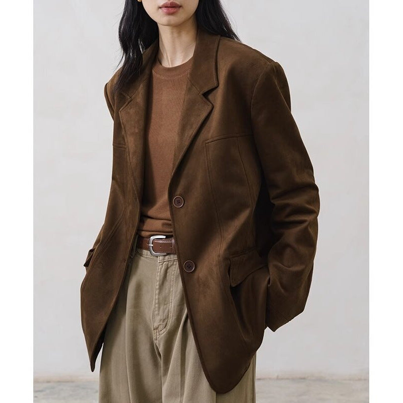 Damen Elegante und lässige Oversized Blazer Drune