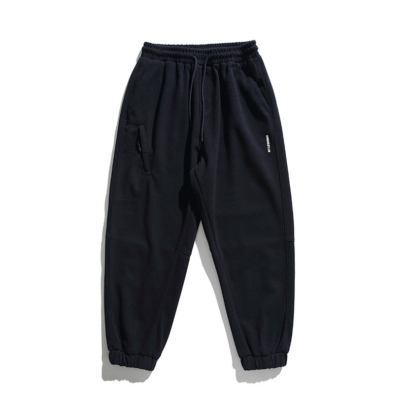 Unisex Weite Jogginghose im Oversize‑Cut mit elastischem Bund, Knie‑Paneel und gerippten Saumbündchen Drune