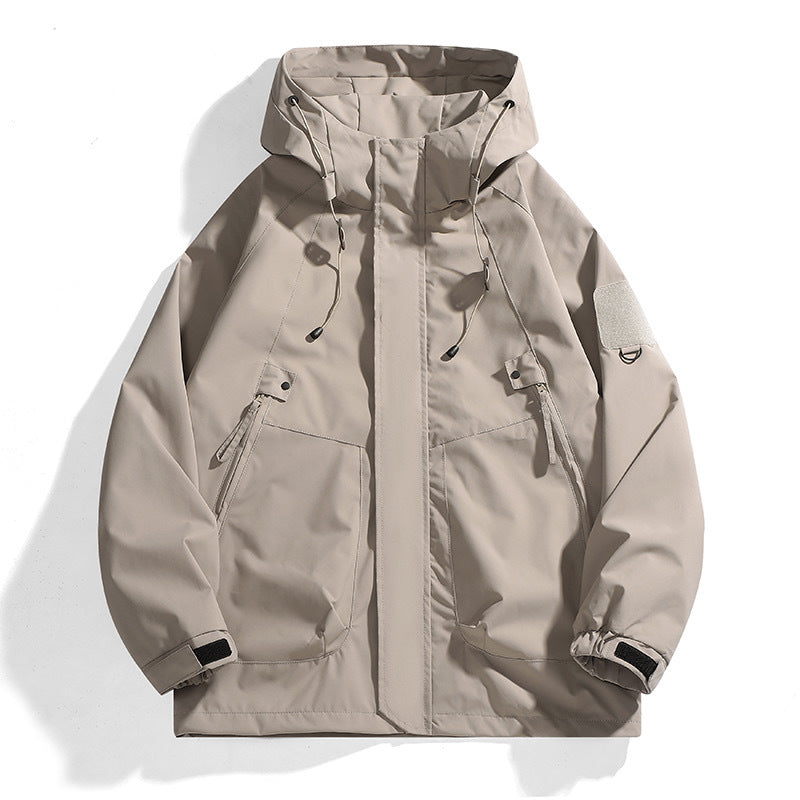 Herren Wasserdichte Outdoor-Jacke Drune